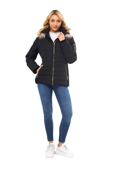 Kadın Spor Kapüşonlu Mont  M5301 BGL-ST03225 ürün görseli