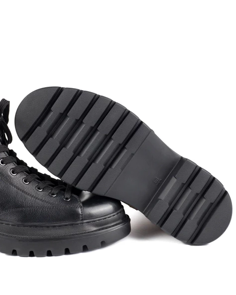 Artos Siyah Hakiki Deri Erkek Bot - Resim 3