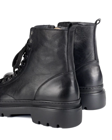 Artos Siyah Hakiki Deri Erkek Bot - Resim 5