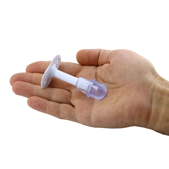 Kapı Stoperi Beyaz 8 cm Metal Kapı Tamponu Durdurucu Tutucu Kapı Stopu Silikonlu 5 Adet - 3