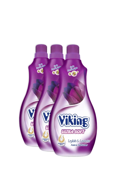 Viking Yumuşatıcı Soft Leylak&Lavanta 1400 ml 3 Adet