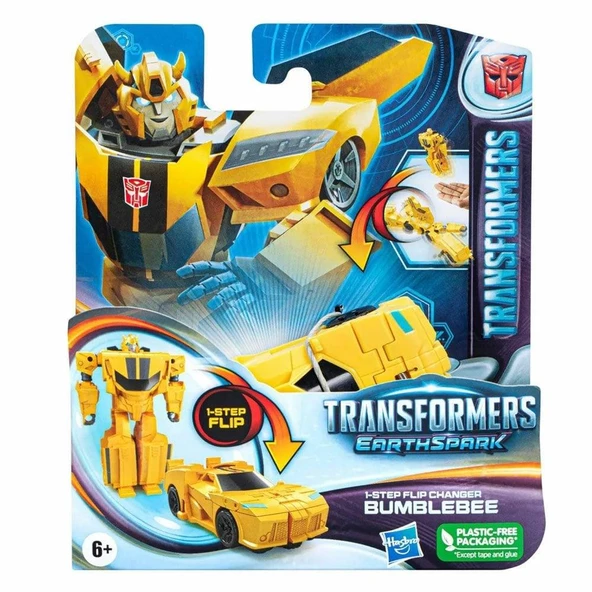 Transformers Earthspark Tek Adımda Dönüşen Figür Bumblebee - F6229-F6717