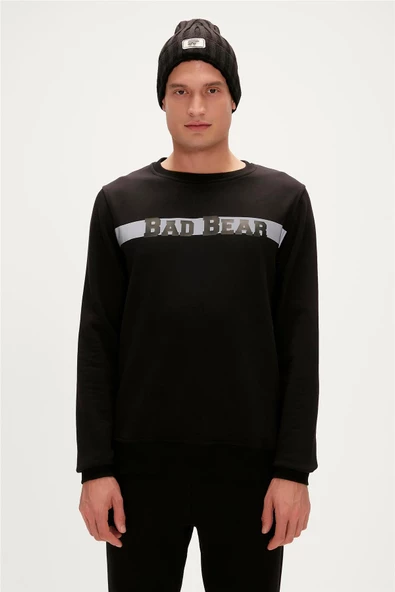 BAD BEAR REFLECT BEAR CREWNECK ERKEK SWEATSHİRT