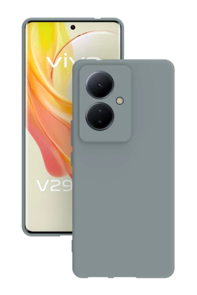 Vivo V29 Lite 5G Kılıf Kamera Korumalı Silikon Rubber Arka Kapak