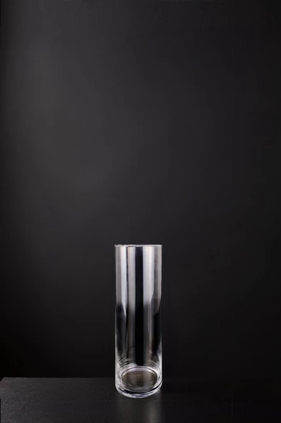 Digithome Cam Dekoratif Vazo Silindir 30 Cm - LN.KSU.010.00.000 C1-1-288 - 2