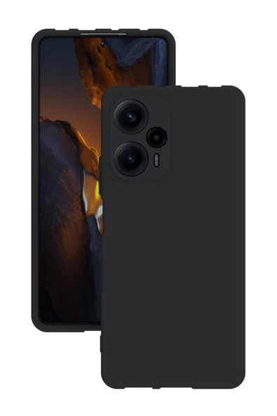 Xiaomi Poco F5 Kılıf Kamera Korumalı Silikon Rubber Arka Kapak - 10