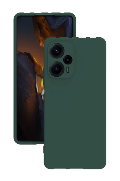 Xiaomi Poco F5 Kılıf Kamera Korumalı Silikon Rubber Arka Kapak - 2