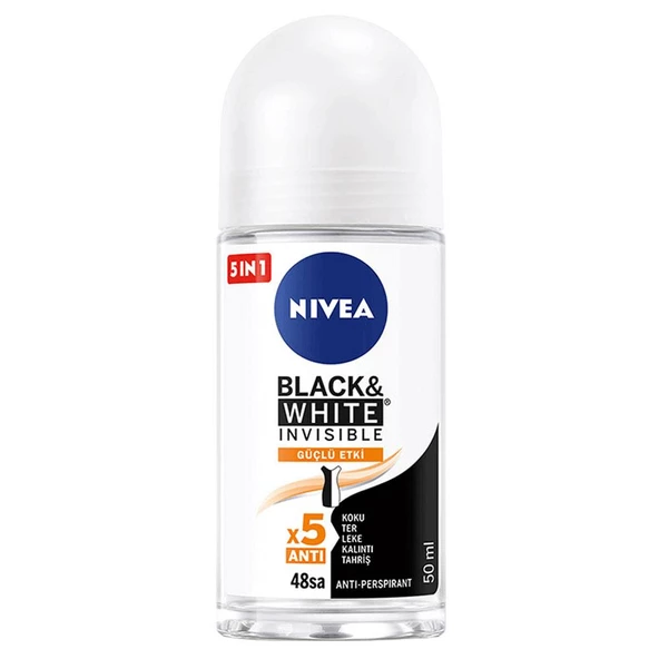 NİVEA ROLLON 50ML BAYAN İNVİSİBLE GÜÇLÜ ETKİ