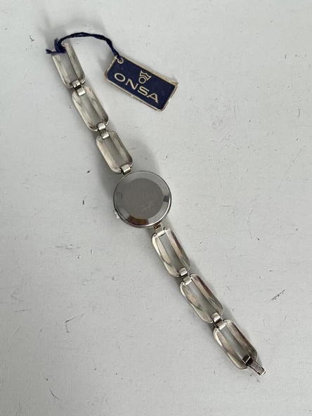 Onsa 28mm Çelik Kordon Vintage Kadın Kol Saati 040 (Kutusuz) - 7