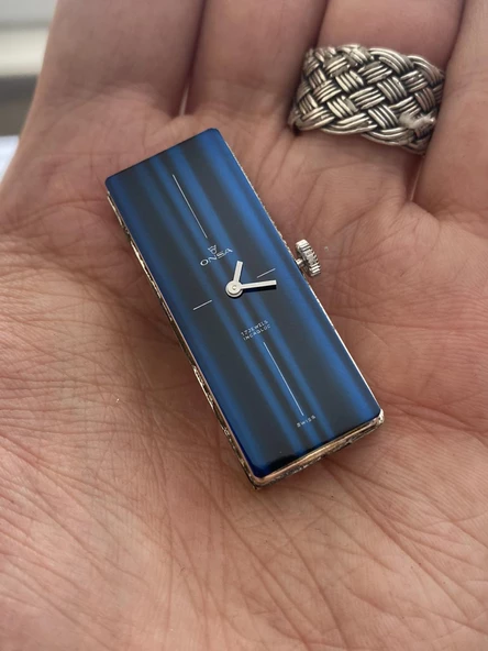 Onsa Gümüş Kasa Vintage Kol Saati 026 (Kordonsuz) - Resim 4