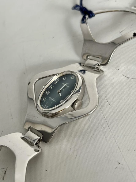 Onsa 23mm Çelik Kordon Vintage Kadın Kol Saati 046 (Kutusuz) - 6