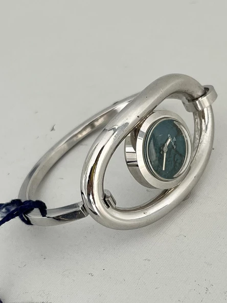 Onsa 34mm Çelik Kordon Vintage Kadın Kol Saati 062 Kusurlu (Kutusuz) - Resim 5