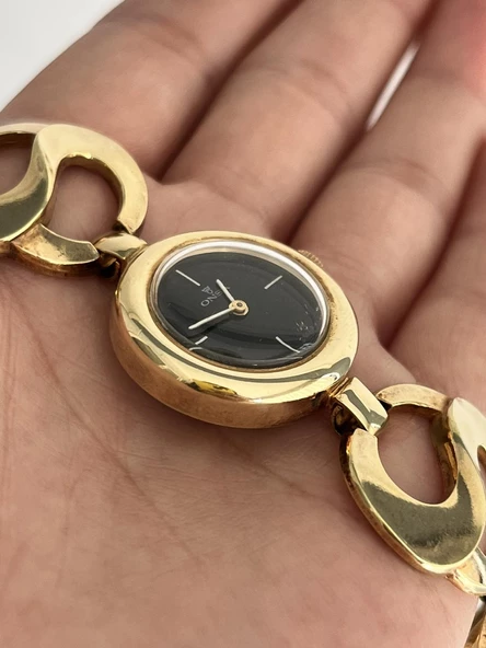 Onsa 25mm Çelik Kordon Vintage Kadın Kol Saati 043 (Kutusuz) - 2