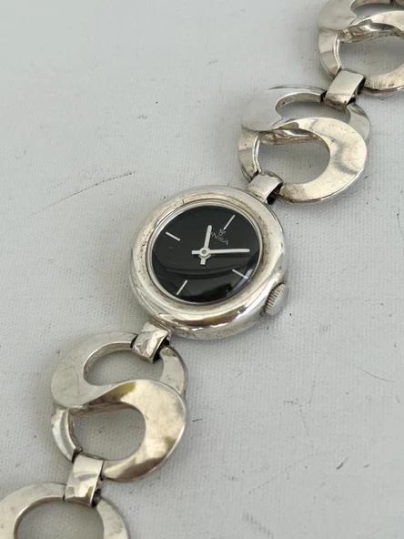 Onsa Çelik Kordon Vintage Kadın Kol Saati D-059 (Kutusuz) - 7