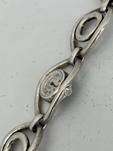 Onsa Çelik Kordon Vintage Kadın Kol Saati D-060 (Kutusuz) - Resim 8