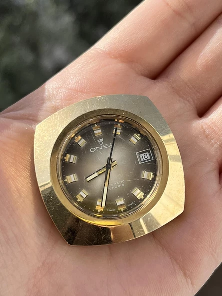 Onsa 39mm Vintage Erkek Kol Saati D-052 (Kordonsuz) - 6