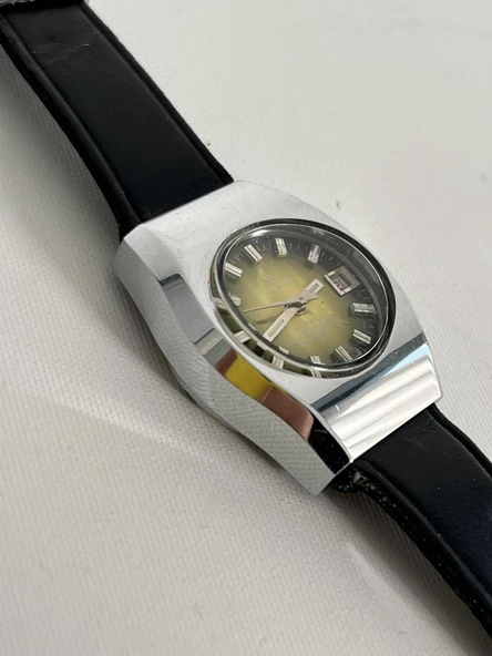 Onsa Deri Kordon Vintage Kadın Kol Saati 071 (Kutusuz) - Resim 5