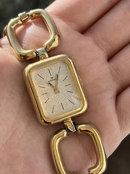 Onsa Çelik Kordon Vintage Kadın Kol Saati D-061 (Kutusuz) - 10