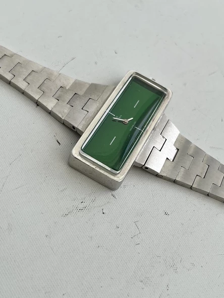 Onsa Çelik Kordon Vintage Kadın Kol Saati D-057 (Kutusuz) - Resim 6