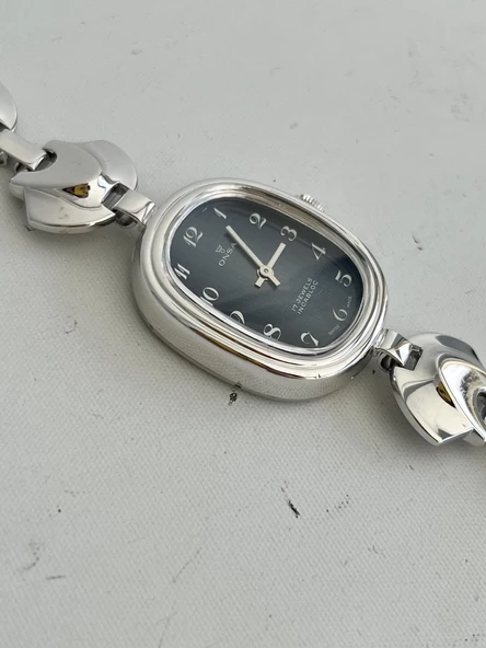 Onsa Çelik Kordon Vintage Kadın Kol Saati D-058 (Kutusuz) - Resim 7