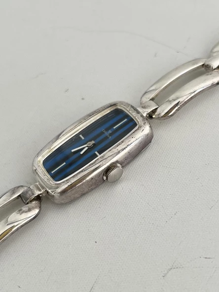 Onsa Çelik Kordon Vintage Kadın Kol Saati D-069 (Kutusuz) - Resim 6