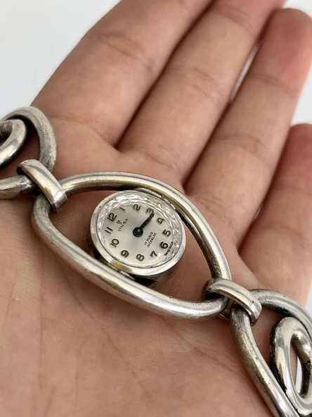 Onsa Çelik Kordon Vintage Kadın Kol Saati D-060 (Kutusuz) - Resim 2