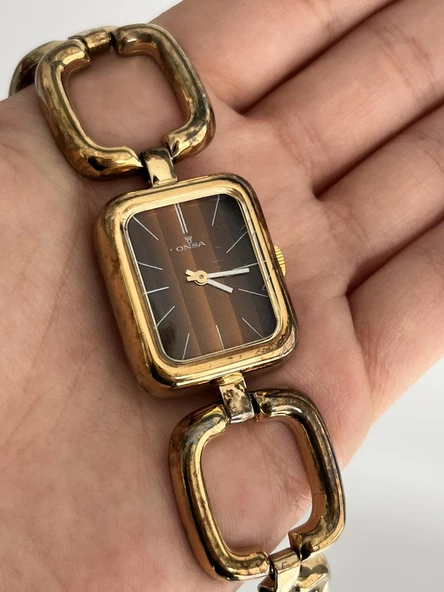 Onsa Çelik Kordon Vintage Kadın Kol Saati 064 (Kutusuz) ürün görseli