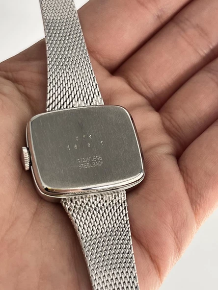 Onsa Çelik Kordon Vintage Kadın Kol Saati D-068 (Kutusuz) - 3