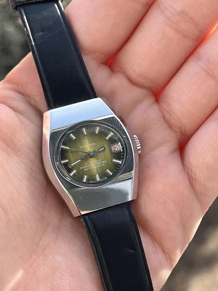 Onsa Deri Kordon Vintage Kadın Kol Saati 071 (Kutusuz) - Resim 8