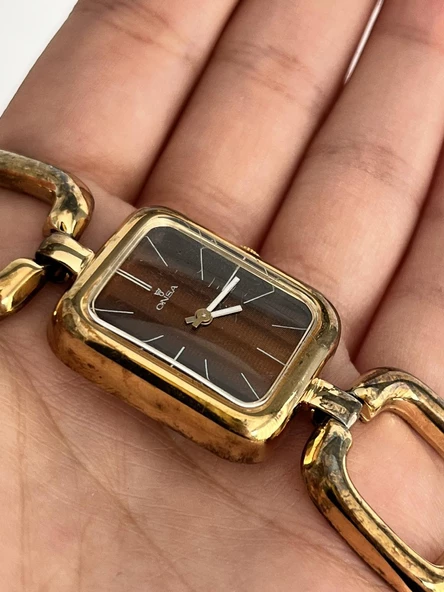 Onsa Çelik Kordon Vintage Kadın Kol Saati 064 (Kutusuz) - Resim 2