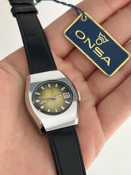 Onsa Deri Kordon Vintage Kadın Kol Saati 071 (Kutusuz) ürün görseli