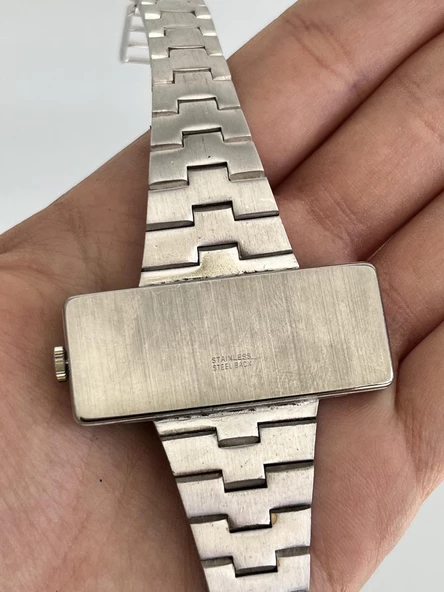 Onsa Çelik Kordon Vintage Kadın Kol Saati D-057 (Kutusuz) - Resim 2