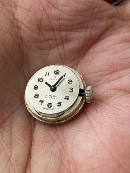 Onsa Çelik Kordon Vintage Kadın Kol Saati D-060 (Kutusuz) - Resim 4