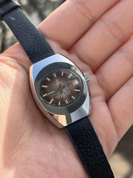 Onsa Deri Kordon Vintage Kadın Kol Saati 070 (Kutusuz) - Resim 8