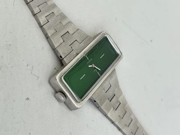 Onsa Çelik Kordon Vintage Kadın Kol Saati D-057 (Kutusuz) - Resim 7