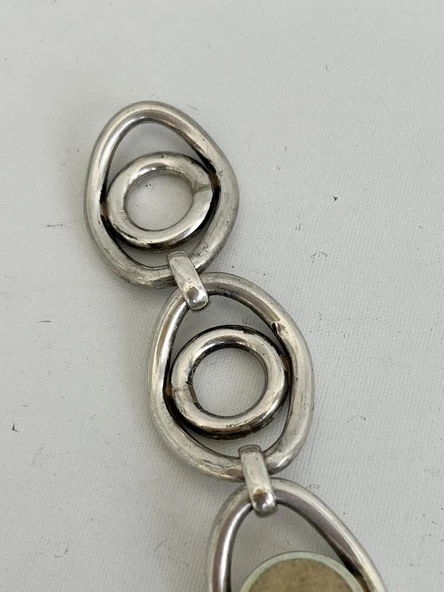 Onsa Çelik Kordon Vintage Kadın Kol Saati D-060 (Kutusuz) - Resim 10