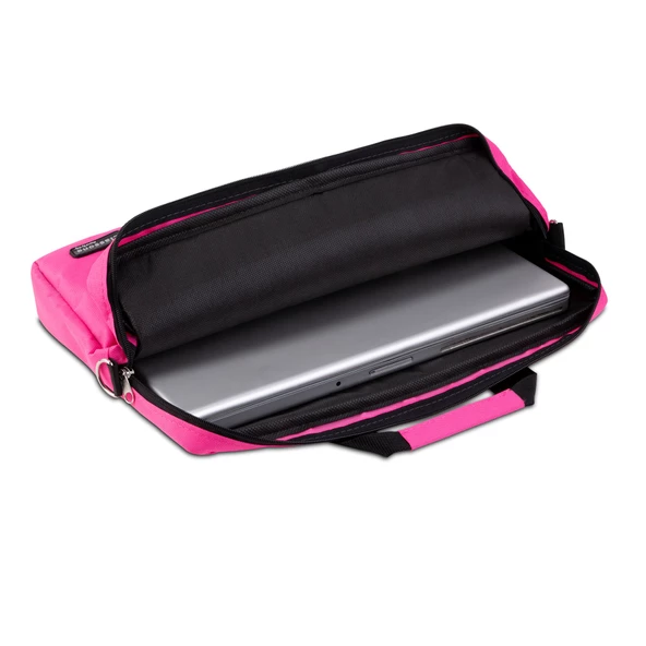 Classone WTX206 Wtxpro  Serisi 15.6 Inch Uyumlu Su Geçirmez Kumaş  Notebook Sırt Çantası Pembe - 2