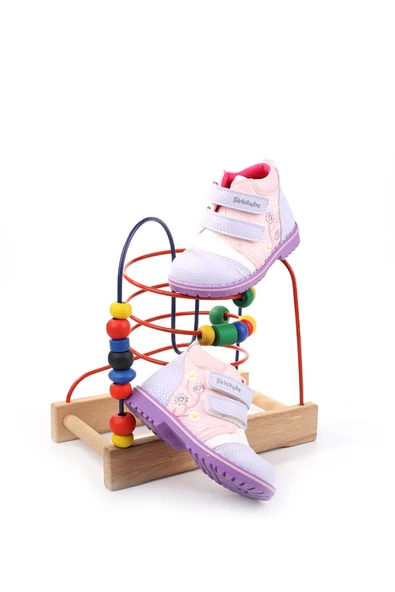 Şirin Bebe 3248 Cırtlı Kaymaz Taban Kız Çocuk Bot - 3