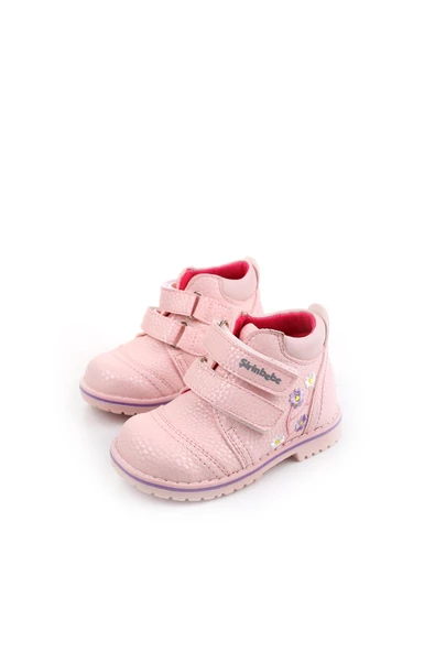 Şirin Bebe 3248 Cırtlı Kaymaz Taban Kız Çocuk Bot - 9