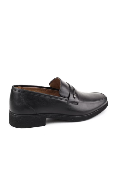 Walkenzo 364 Erkek Hakiki Deri Bağcıksız Klasik Ayakkabı - 4