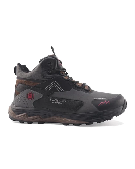 Lumberjack Burk 3Pr Erkek K.Gri-Kırmızı (40-45) Waterproof Bot