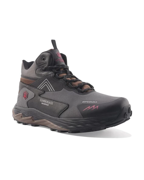 Lumberjack Burk 3Pr Erkek K.Gri-Kırmızı (40-45) Waterproof Bot - 2