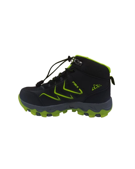 Promax 1874 Ft Çocuk Siyah-Fosfor Yeşil Suya Dayanıklı Bot - 4