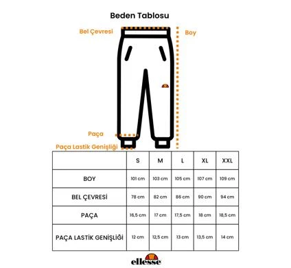 Ellesse Erkek Jogger Eşofman Altı Lacivert - 3