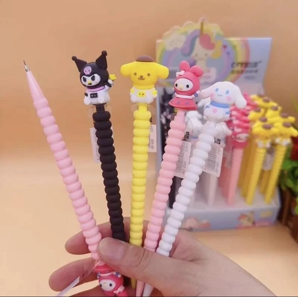 Sanrio Karakterleri 4 lü Uçlu Kalem Set