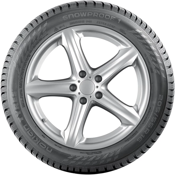 Nokian Snowproof 1 225/45R17 91H Kış Lastiği 2023 Üretim - 2