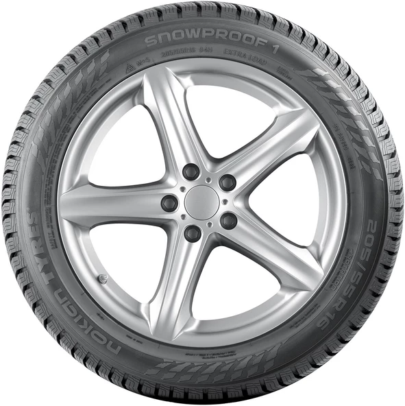 Nokian Snowproof 1 185/60R15 88T XL Kış Lastiği 2023 Üretim - 2
