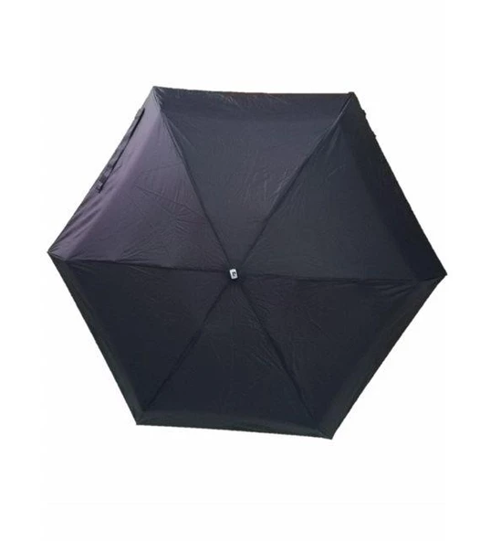 Mini Cepboy Şemsiye 17 cm  SİYAH - Resim 2