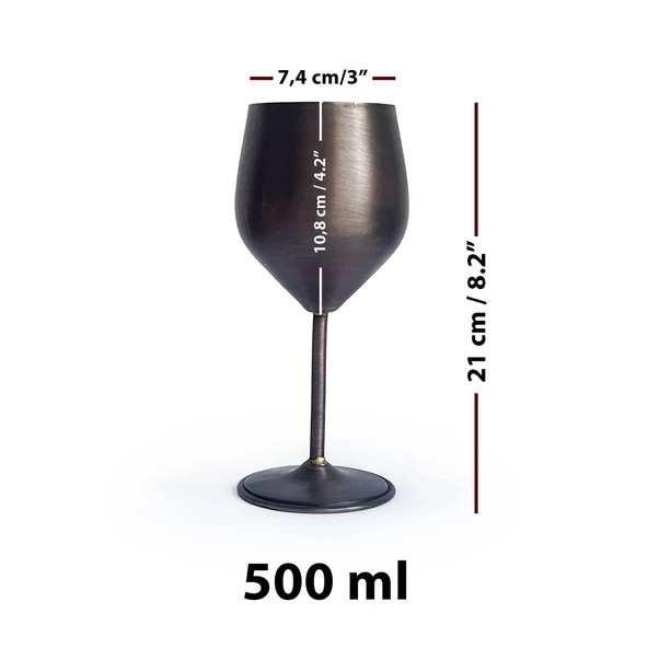 Shark Anatolia Vine Gall Bakır Kadeh Oksit - 4