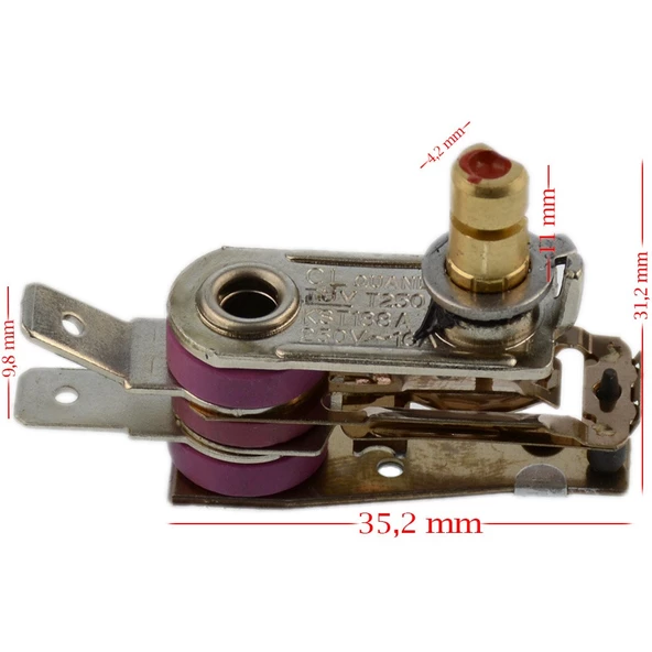 Tost Makinesi Kısa Mil Termostat - Resim 2